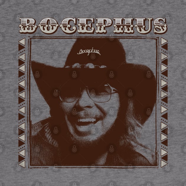 Hank Williams Jr / Bocephus \ Vintage Faded Style Fan Design by DankFutura